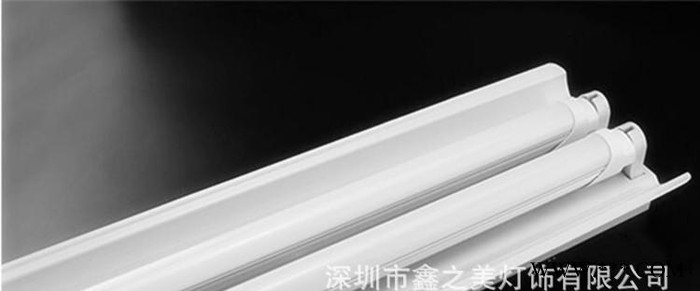 led日光灯管架 日光灯坐 1.2米 单支双支 带罩 ledt8灯管 支架图3