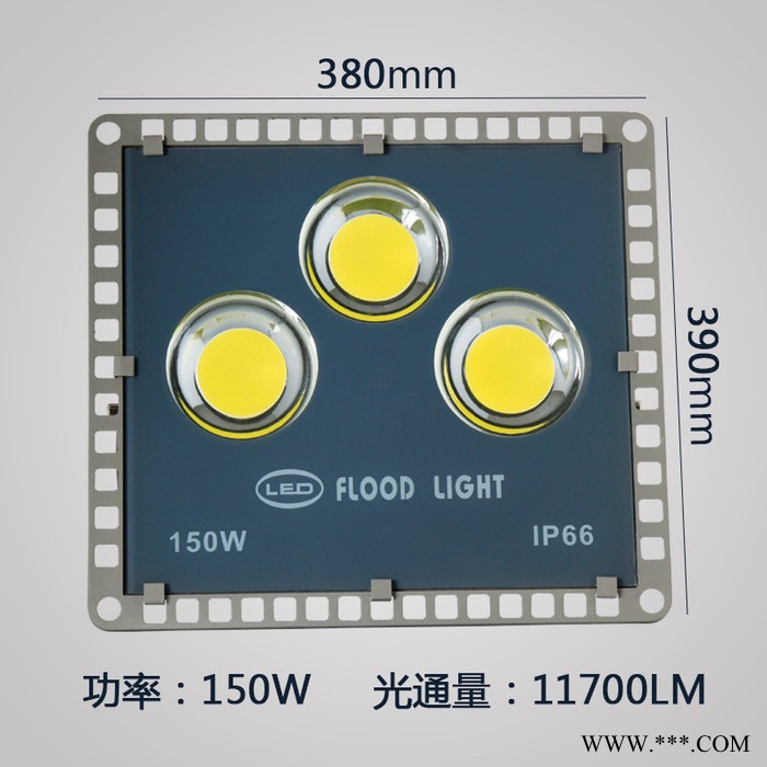 千与QY-KMII LED投光灯工地隧道广告牌泛光灯防水户外照明投射聚光灯具图2