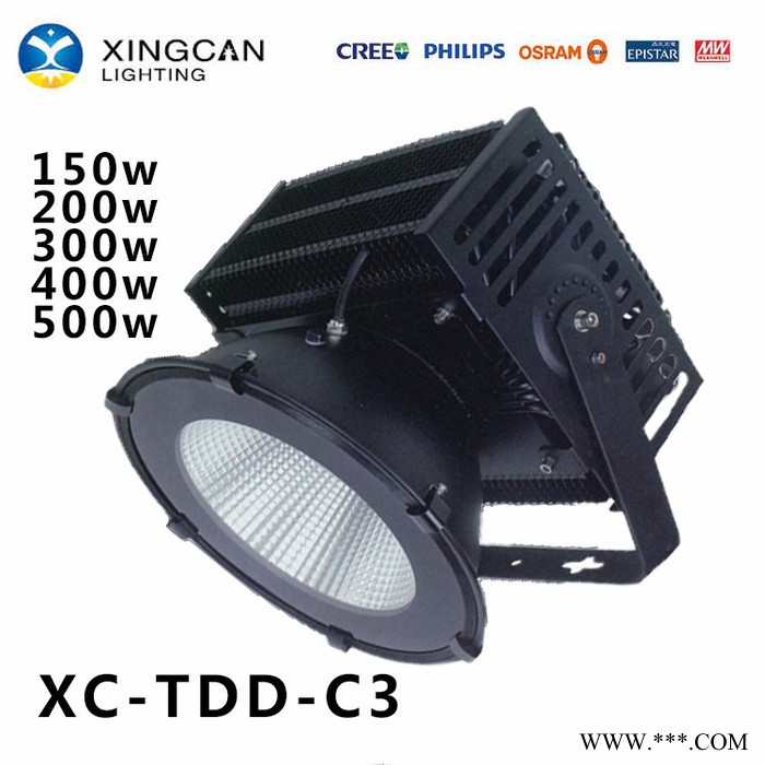 飞利浦/PhilipsXC-TDD400w 投光灯，塔吊球场投射灯，建筑工地大楼投射灯投光灯足瓦超高亮图3
