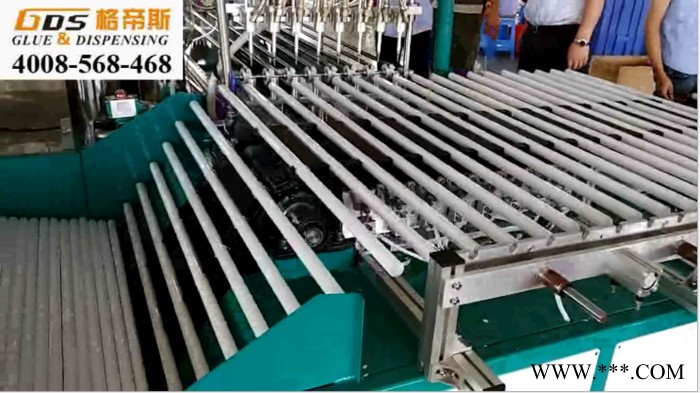 格帝斯TD-1510 T8玻璃灯管自动上灯管点胶机 产能可达1000支/小时图3