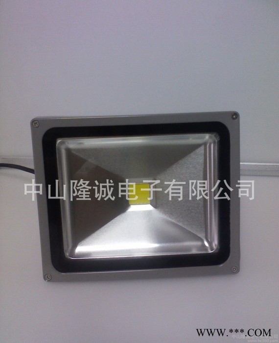 隆诚  LED集成大功率泛光灯 户外50W投光灯 生产招牌灯图2