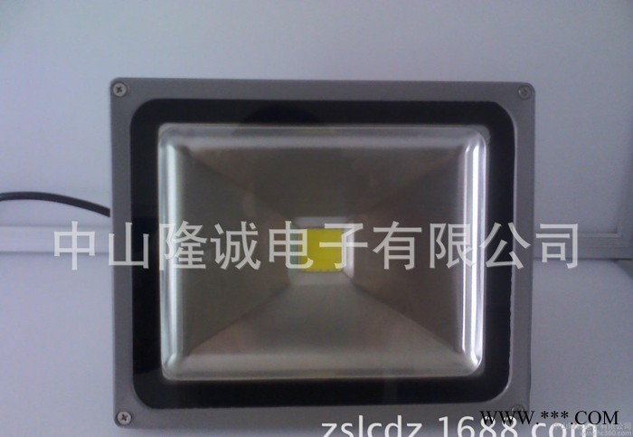 隆诚  LED集成大功率泛光灯 户外50W投光灯 生产招牌灯图3