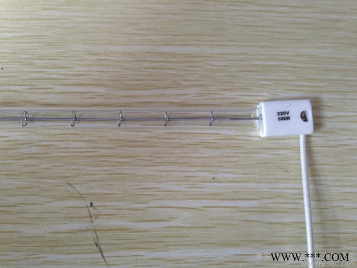 供应透明红外线加热灯管图1