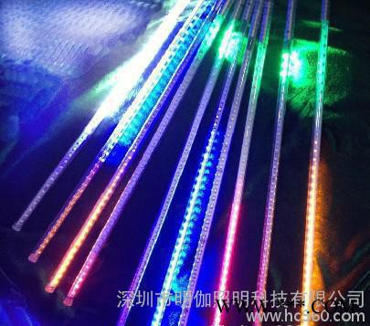 LED流星雨管 流星雨彩灯管/装饰灯、真双面发光灯图3