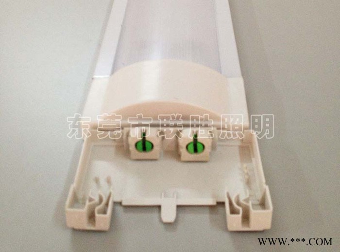 供应联胜LS-115PC LED灯管支架，带罩双管支架图3