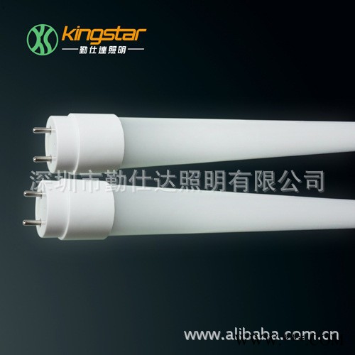 TUV认证LED日光灯管 T8 0.6M 8W 正白色温日光图1