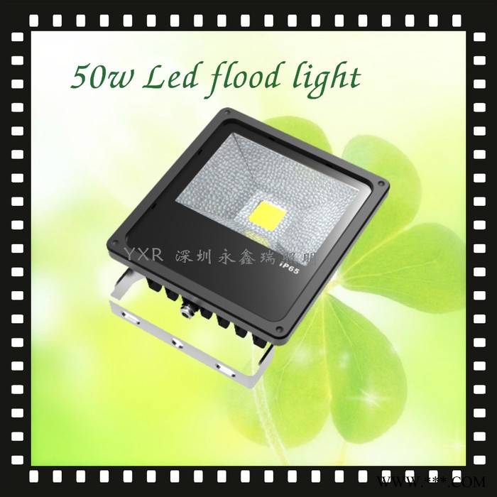 供应深圳led投光灯、独特散热新款鳍片泛光灯50W生产**270/PCS图3