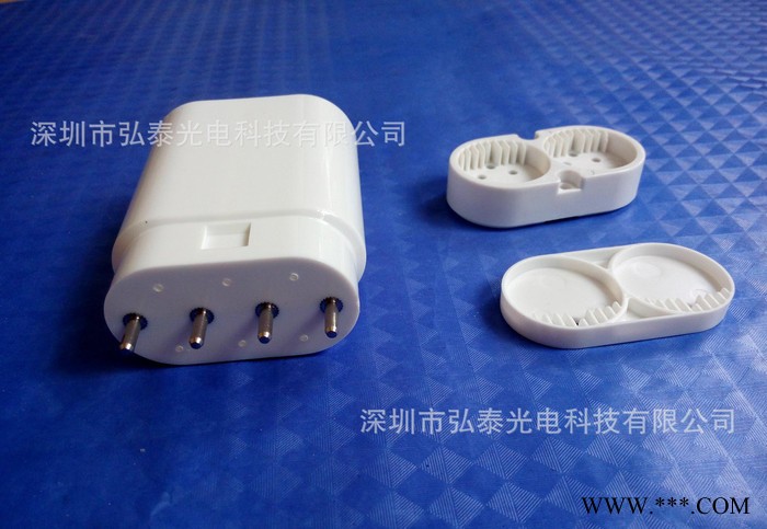 2G11双管灯头，2G11  2G11灯管外壳  可内置电源图3