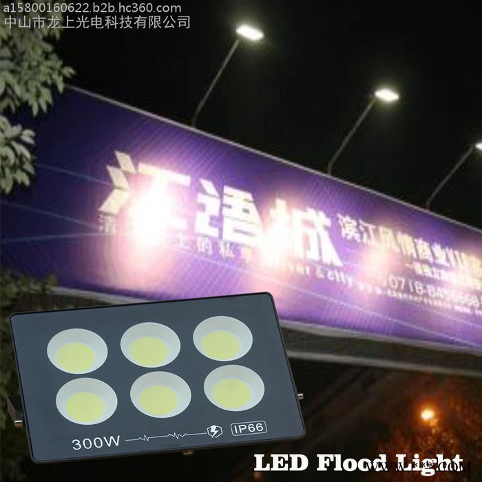 LED 球场灯 广场灯 投光灯泛光灯投射灯 300瓦220V防水等级IP65图2