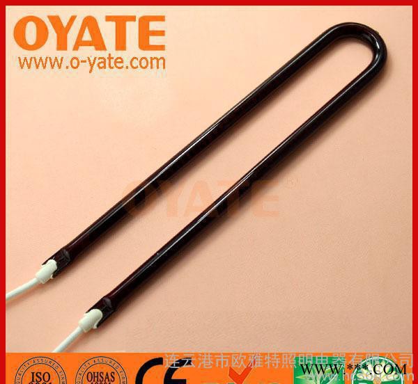 欧雅特OYATE牌型号根据客户要求定做透明碳纤维灯管 红宝石碳纤维灯管 半镀白碳素加热管图3