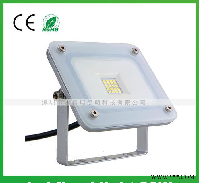 贴片投光灯20W 超薄泛光灯 高光效足瓦IP66防水 直销质图2