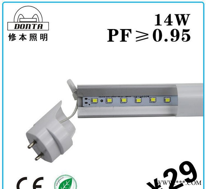 出口 led日光灯管 14W 0.9米 2835芯片 质保三图3