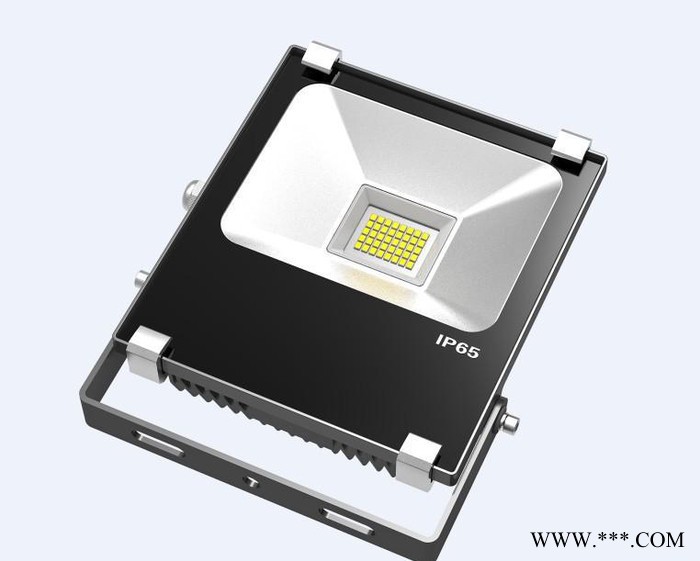 新款led投光灯20w 鳍片led泛光灯 led户外广告灯 新款鳍片LED灯图1