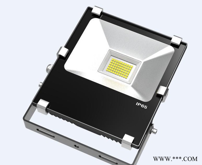 新款led投光灯30w 鳍片led泛光灯 led户外广告灯 新款鳍片LED灯图2