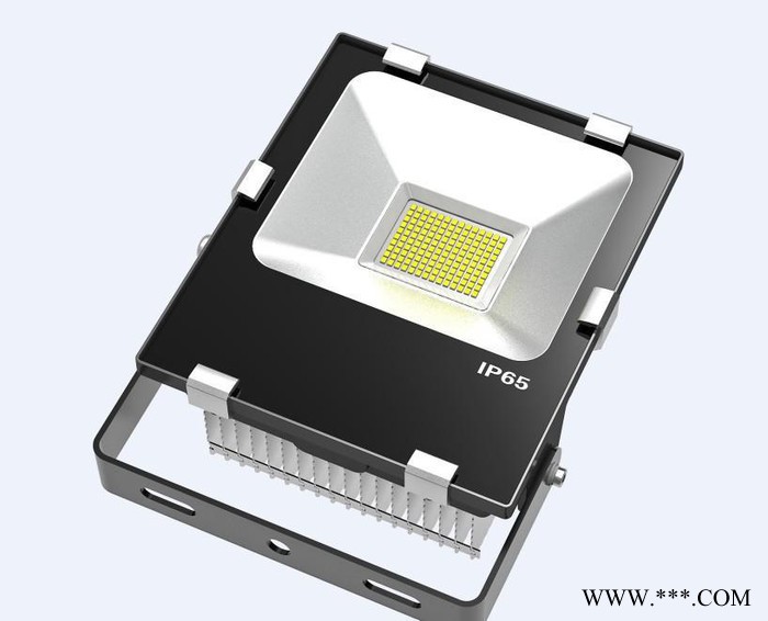 新款led投光灯50w 鳍片led泛光灯 led户外广告灯 新款鳍片LED灯图3