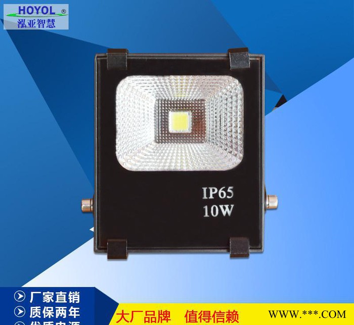 深圳LED直销户外防水LED集成投光灯 10W广告招牌灯 LED泛光灯图2
