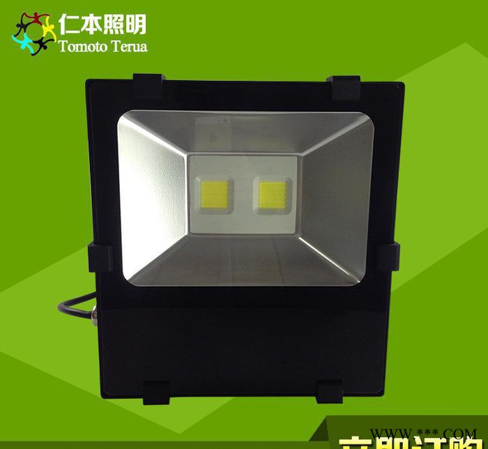 直销 LED投光灯 泛光灯B款鳍片超频三二代投光灯 欢迎订购图2