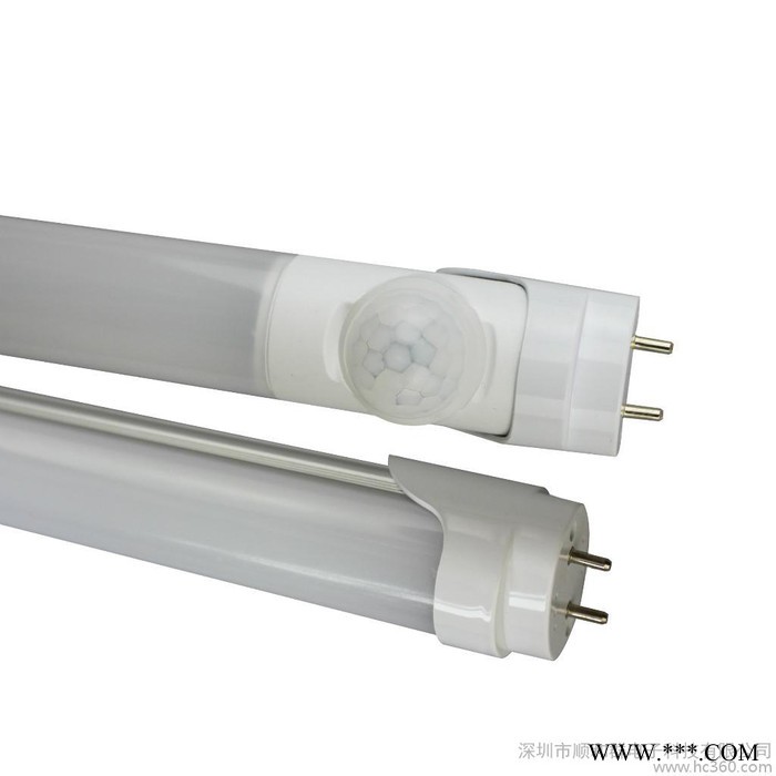 厂家批发T8分体0.6米led日光灯 t8感应日光灯管 led灯管 走廊照明led日光灯管 人体红外感应日光灯图2