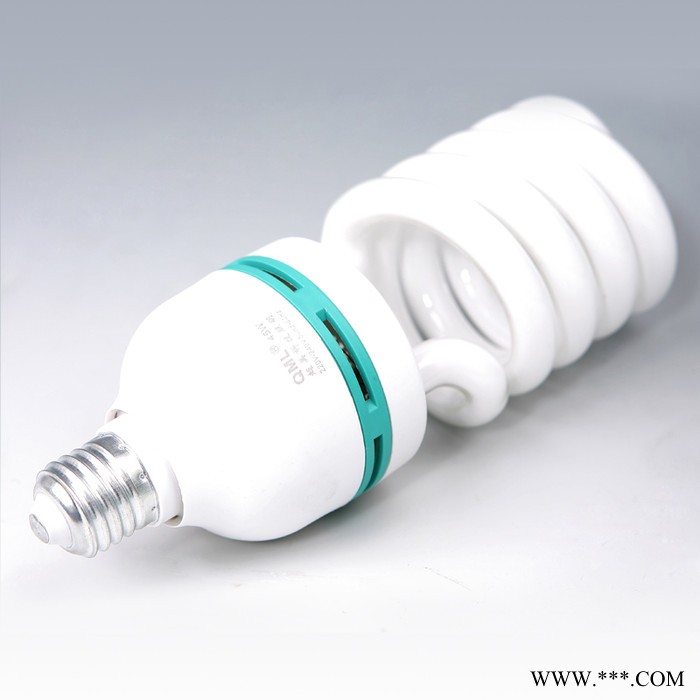 QML 螺旋节能灯泡 u型灯管光源 螺口E27 照明lamp台灯护眼灯 特图1