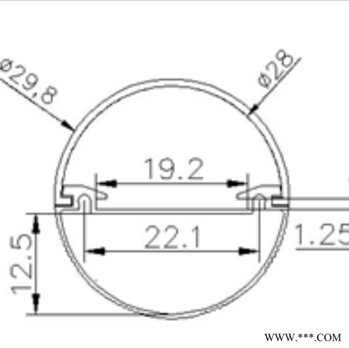 2.4米T10灯管单针套件图4