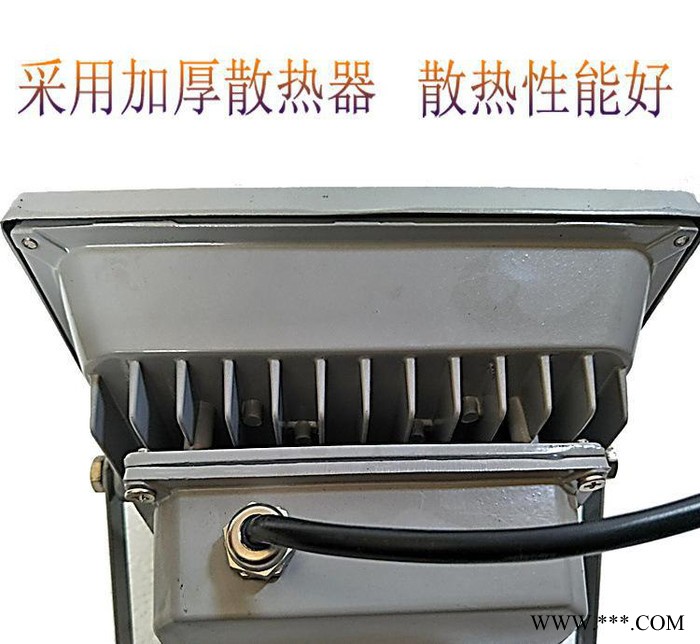户外路灯照明定制 广告招牌景观投射灯防水泛光灯插地LED投光灯图3