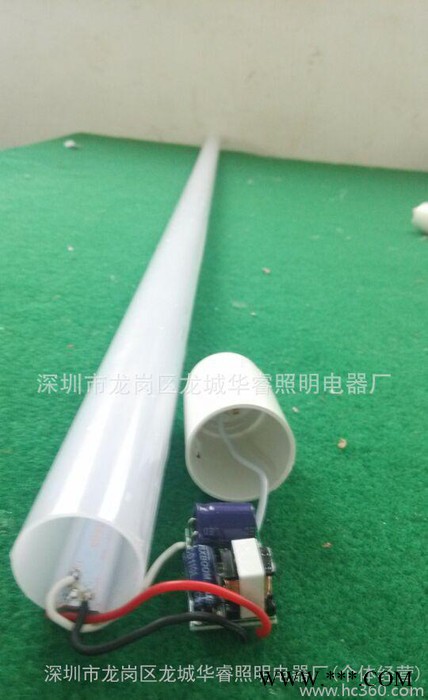 T8 LED 全塑日光灯管，分体管，恒流IC，0.6米，9W图3