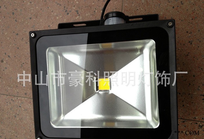 豪科HK-FGD-20W-PIR投射灯 20WLED红外线人体感应泛光灯 防水耐腐蚀 LED集成灯珠光源 低能耗长寿命图2
