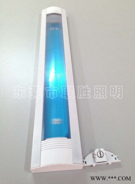 供应联胜LS-116PC LED灯管支架，T8单支带罩支架