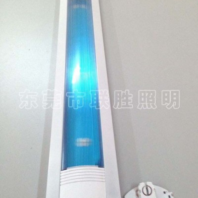 供应联胜LS-116PC LED灯管支架，T8单支带罩支架