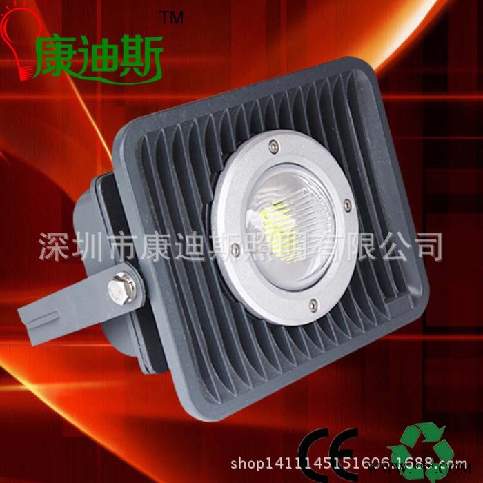 康迪斯LED投光灯 户外灯 泛光灯 隧道灯 等30W50W120W图2