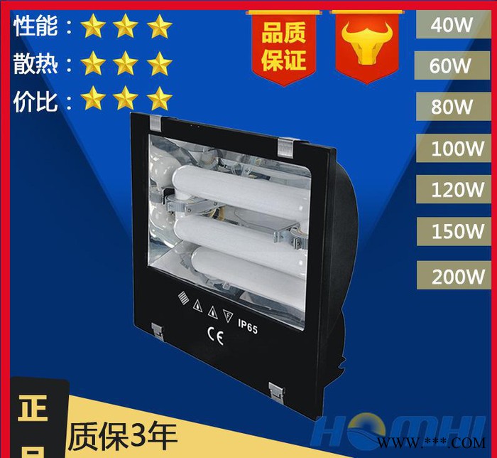 直销150W投光大功率可调角度防水投射灯 防眩光节能泛光灯图3