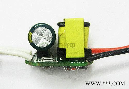LED泛光灯电厂,3W小体积陶瓷灯电源图1