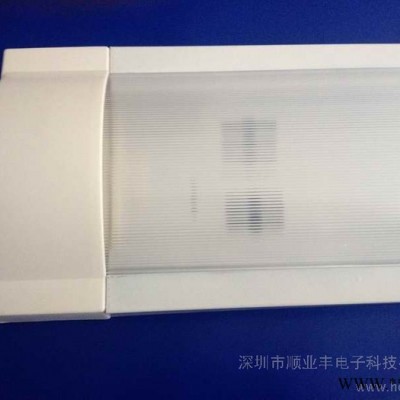 供应LED日光灯管支架铁质+透明罩