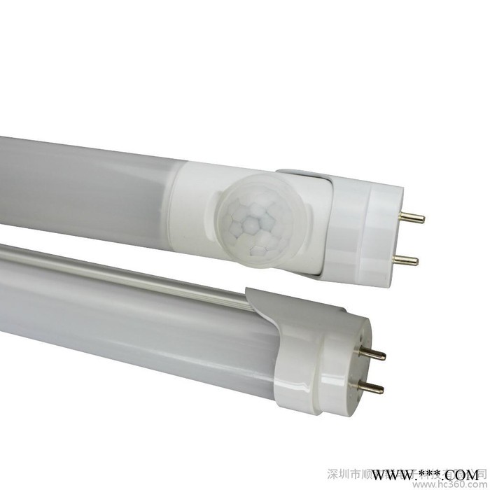 厂家批发T8分体0.9米led日光灯 t8感应日光灯管 led灯管 走廊照明led日光灯管 人体红外感应日光灯图2