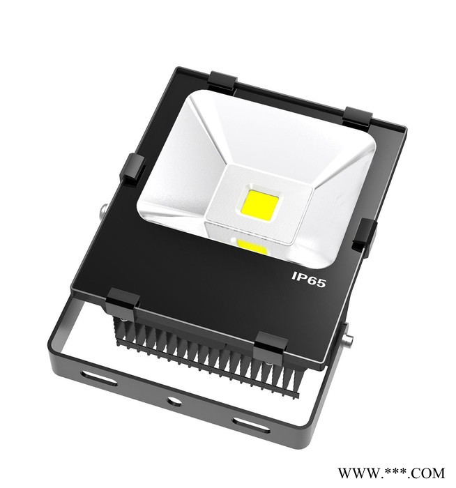 直销50W户外LED防水投光灯超频三泛光灯集成贴片工程专用图1