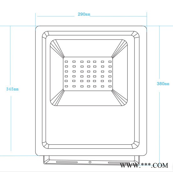 UL认证、ETL认证和CE认证LED 100W,泛光灯图3