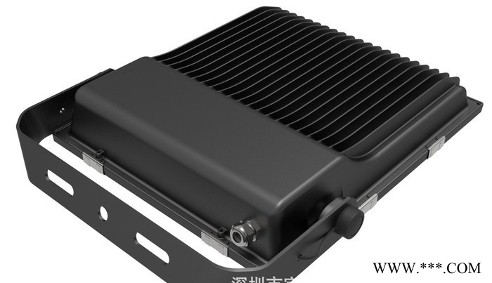 直销100W新款户外LED防水投光灯超频三泛光灯朗明纳斯大功图2