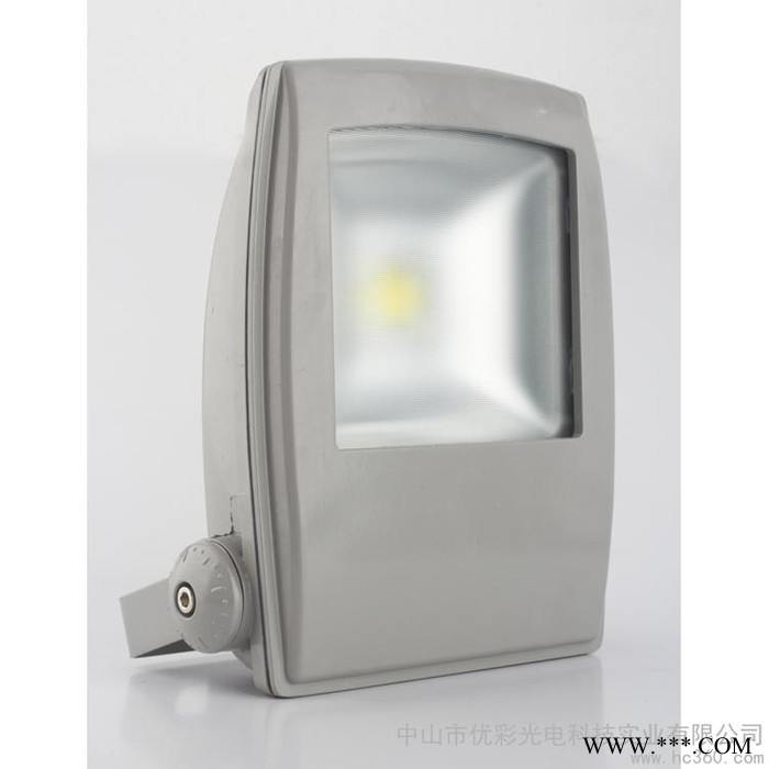 供应优彩新款LED泛光灯投射灯工程照明广告牌投光灯10W20W30w50W图3