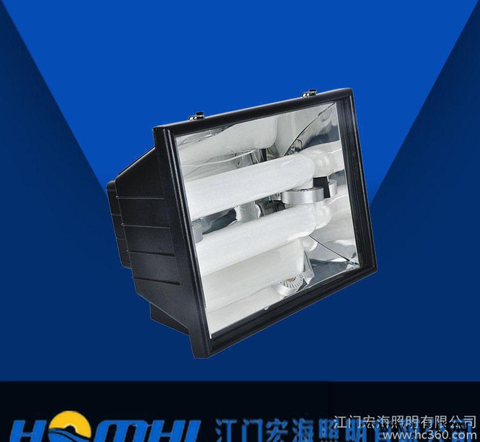 宏海照明广东无极灯泛光FG-03洗墙投射灯大功率户外广告防水树底方形泛光灯图2