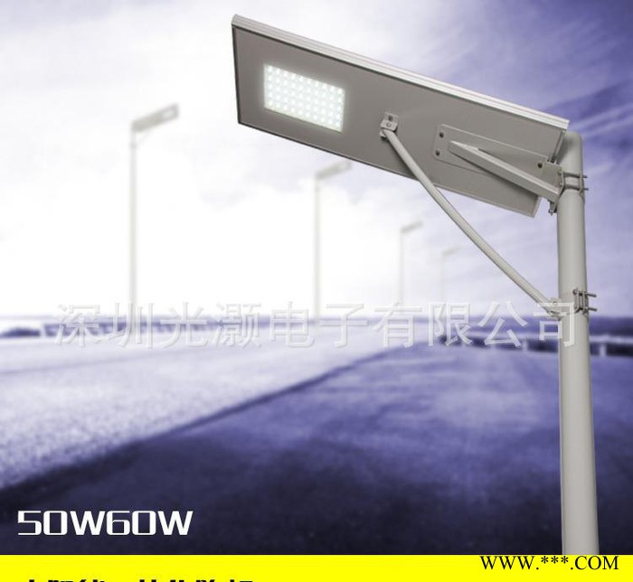 led50W30A太阳能投光灯壁灯户外防水射灯庭院路灯别墅照图2