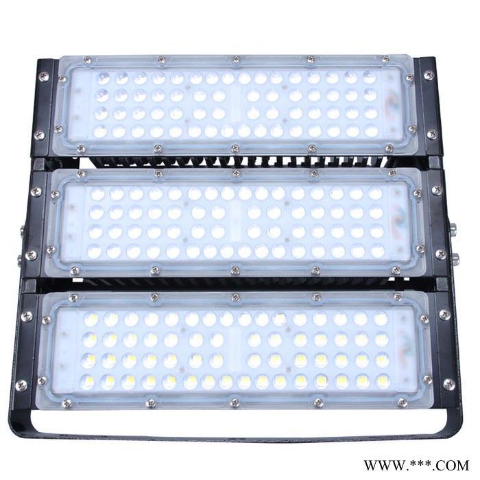 led隧道灯外壳套件100W150W200W鳍片模组投光灯模组泛光灯篮球场照明灯广告照明灯外壳套件图3