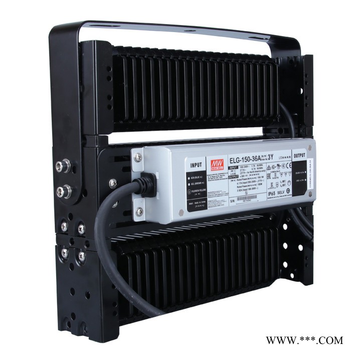 led隧道灯外壳套件100W150W200W鳍片模组投光灯模组泛光灯篮球场照明灯广告照明灯外壳套件图2