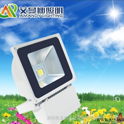 led投光灯广告灯室外灯防水泛光灯LED投射灯停车场专用