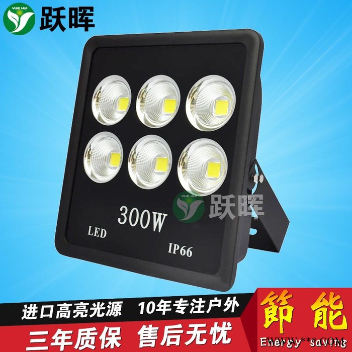 集成LED投光灯50W100W150W200W300W泛光灯 户外防水广告招牌400W广场投射灯图6