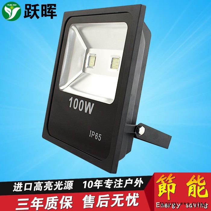 集成LED投光灯50W100W150W200W300W泛光灯 户外防水广告招牌400W广场投射灯图8