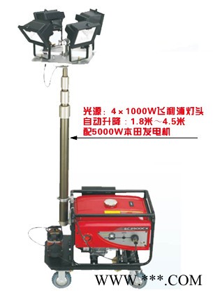 承江CJER4-500 全方位自动升降工作灯【型号 价格 品牌 图片】遥控升降泛光灯的用途图2
