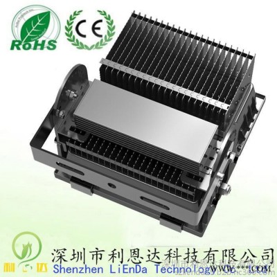 **足瓦户外LED泛光灯超亮100W投光灯明纬电源户外工程照明