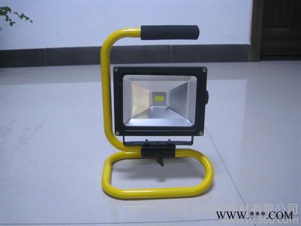 供应深圳**LED投光灯，泛光灯，可充电，10W厂家促销图3