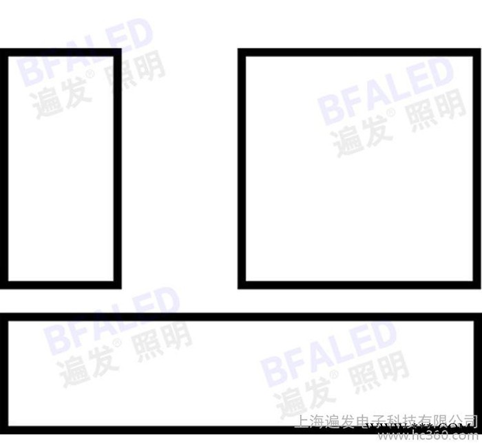 **推荐上海【遍发】300*1200LED面板灯48WLED泛光灯 LED平板灯背发光集成吊灯LED面板灯图2