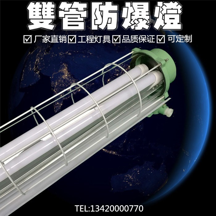 ** T8LED防爆灯 t8单支玻璃防燃爆灯管 led仓库化工厂40W防潮灯图3